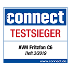 Das FRITZ!Fon C6 ist Testsieger mit der Note „sehr gut“ im grossen Vergleichstest der Connect